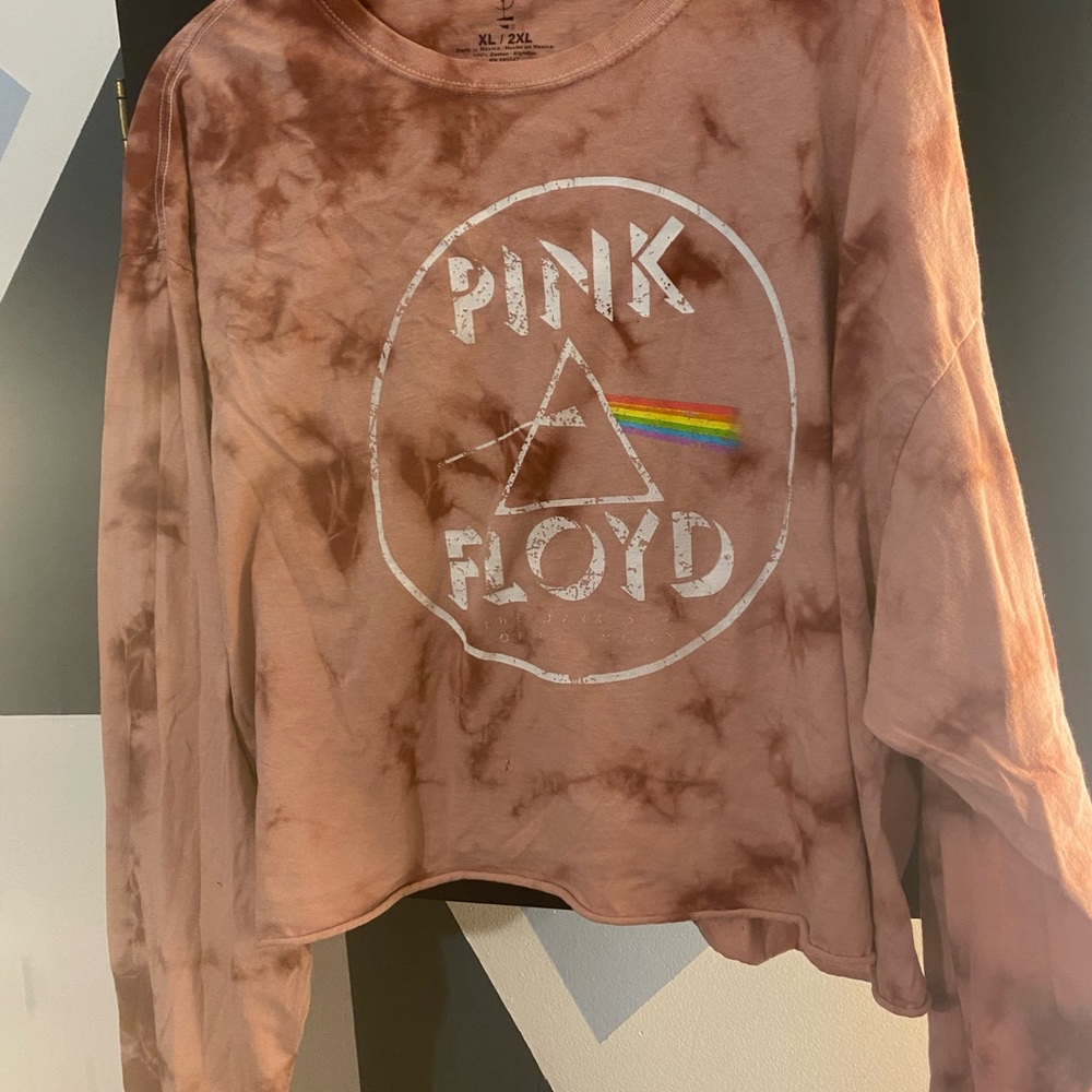 Pink Floyd Tie-Dye Long Sleeve Shirt